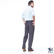 【NST Jeans】大尺碼 羊毛 英倫黑絲絨 男打摺西裝褲-中高腰寬版(001-8746)