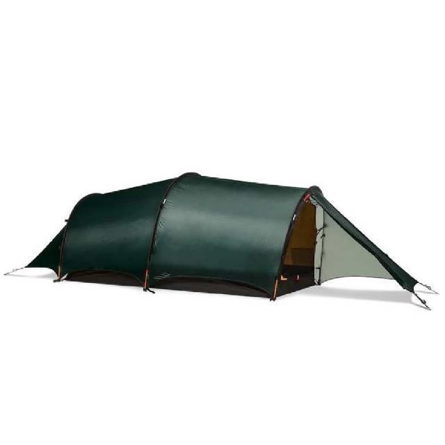 【HILLEBERG】瑞典 黃標 Helags 2 海拉斯 輕量二人帳篷《綠 2.4 kg》018411/登山