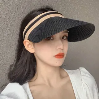 【SUNS】ins韓國時尚遮陽帽 網紅款 大簷防曬遮陽帽 可折疊防曬帽(時尚休閒 防曬遮陽 出遊海灘)