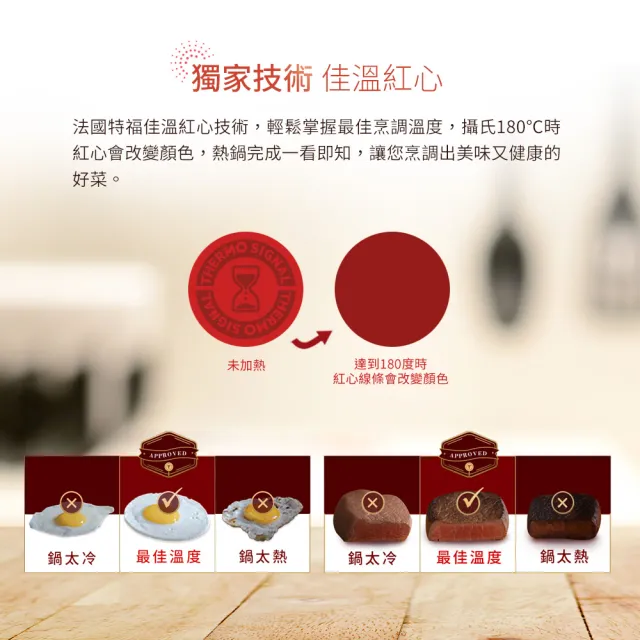 【Tefal 特福】玫瑰紅系列28CM不沾鍋深平底鍋+玻璃蓋
