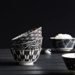 【有種創意食器】日本美濃燒 - 小紋飯碗組(5件式)
