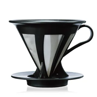 【TCoffee】HARIO-V60 免濾紙黑色濾杯(1-4杯份)