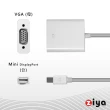 【ZIYA】Macbook 轉接線 Mini DisplayPort to VGA 視訊轉接線(平頭 短版)