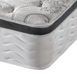 【送天然乳膠枕x2】歐若拉名床 威尼斯三線涼感水冷膠莫代爾舒柔布硬式獨立筒床墊-雙人加大6尺
