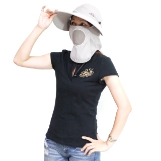 【OMAX】多功能透氣遮陽帽-女性專用