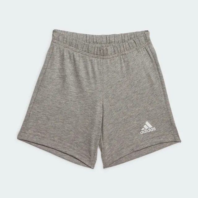 【adidas 愛迪達】ESSENTIALS 運動套裝 短袖/短褲 嬰幼童裝(HR5886)