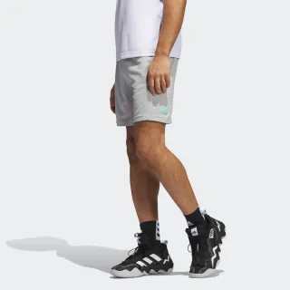 【adidas 愛迪達】短褲 男款 運動褲 BOS SHORT 灰 IL2256