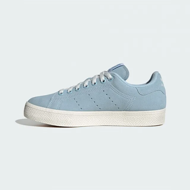 【adidas 愛迪達】休閒鞋 女鞋 運動鞋 三葉草 STAN SMITH CS W 藍 IG2901