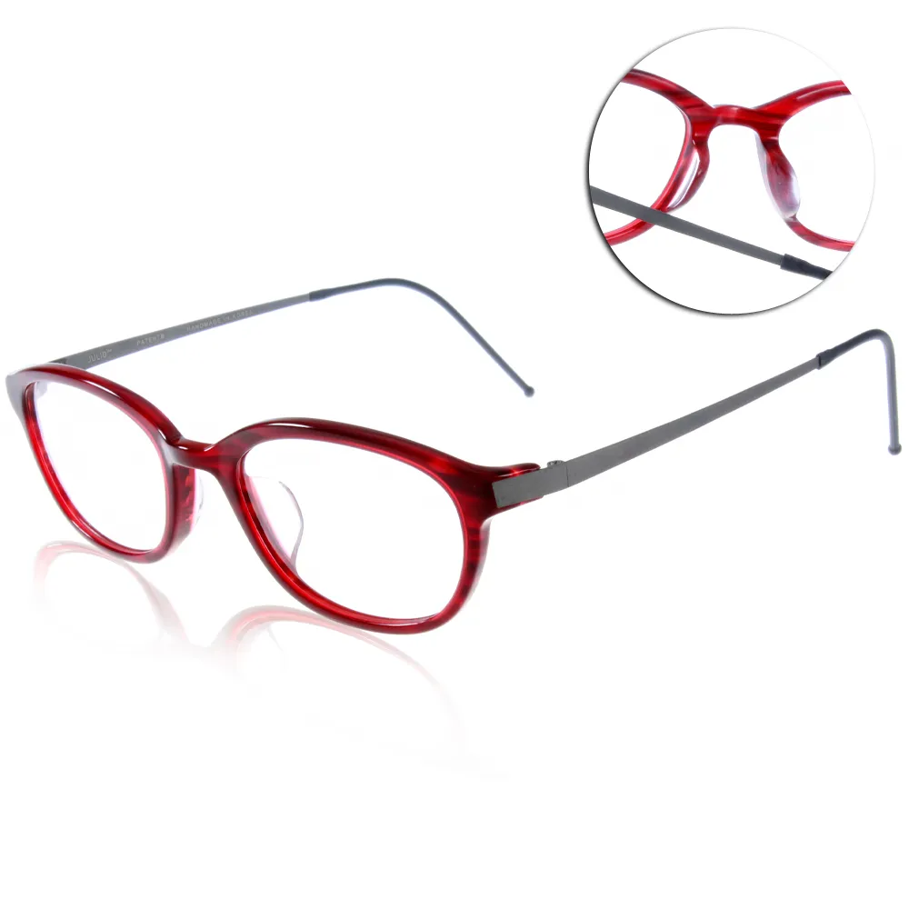 【JULIO】完美工藝眼鏡(紅#NEWARK RED)