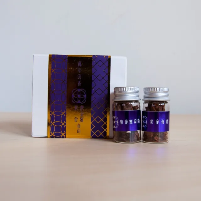 【MU LIFE 荒木雕塑藝品】萬年沉香- 紫金系列組合 -顆粒裝(沈香)