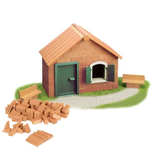 【德國 teifoc】DIY益智磚塊建築玩具-鄉村農舍(TEI51)