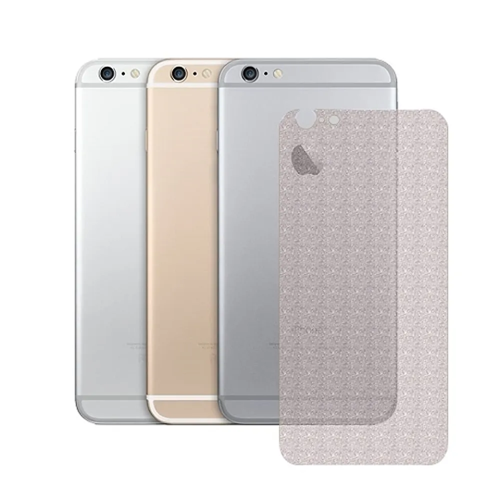 【D&A】APPLE iPhone 6/6S  4.7吋頂級超薄光學微矽膠背貼(晶透粉)