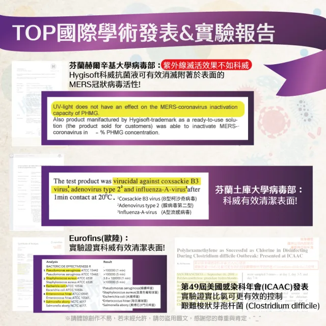 【芬蘭Hygisoft科威】多用途表面殺菌消毒噴霧 - 500ml(防疫 殺菌消毒 防蹣防霉)