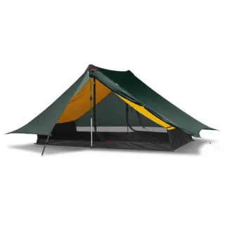 【HILLEBERG】Anaris 山小屋 黃標 超輕量抗撕裂二人帳篷/外帳耐水壓5000 mm(018211 綠色)