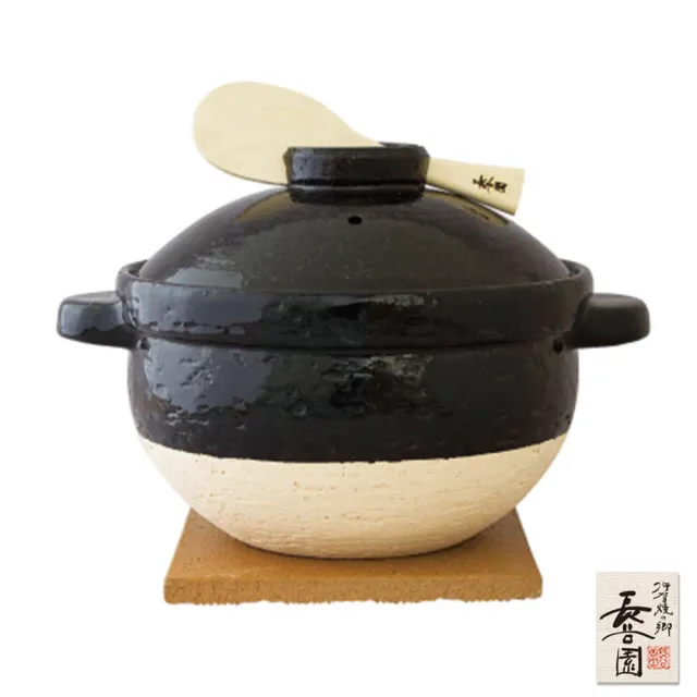 【長谷園伊賀燒】遠紅外線節能日式炊飯鍋(3-4人份 CT-01)