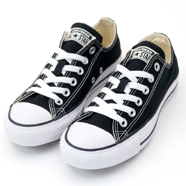 【CONVERSE】ALL STAR OX BLACK 男女鞋 休閒 黑色 低筒(M9166C)