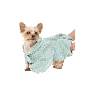【MANDARINE BROTHERS】寵物洗澡浴袍S碼(防止著涼快速吸水針對毛孩設計)