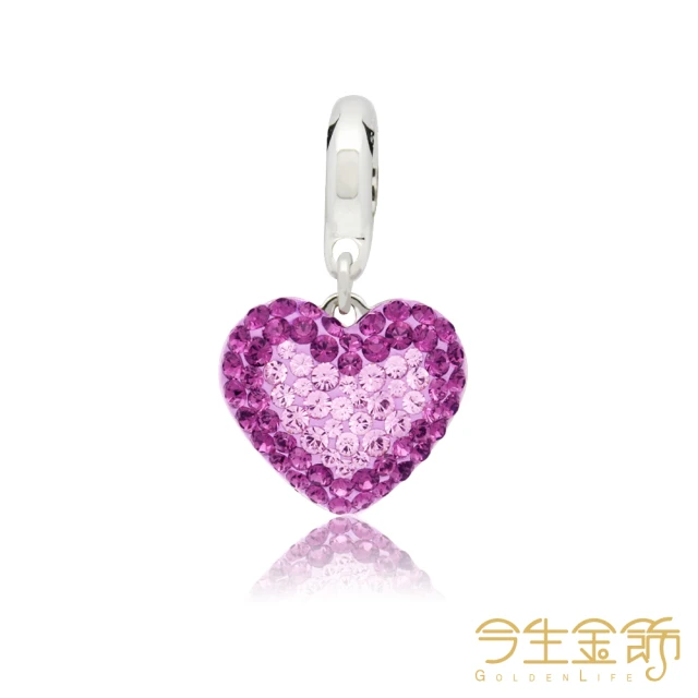 【今生金飾】紫色迷情(施華洛水晶)