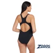 【Zoggs】女性《時尚黑》運動連身泳裝(游泳/海邊/比賽/競賽/訓練/鐵人/三鐵)