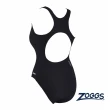 【Zoggs】女性《時尚黑》運動連身泳裝(游泳/海邊/比賽/競賽/訓練/鐵人/三鐵)