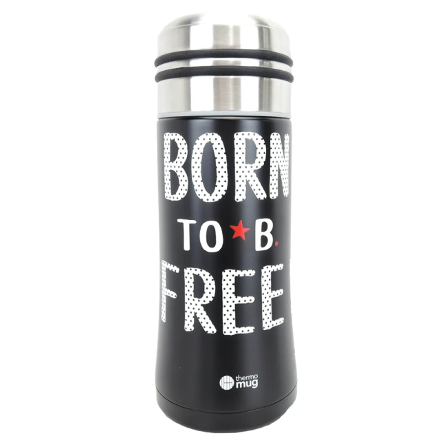 【agnes b】TO B BORN 不鏽鋼保溫瓶(黑)