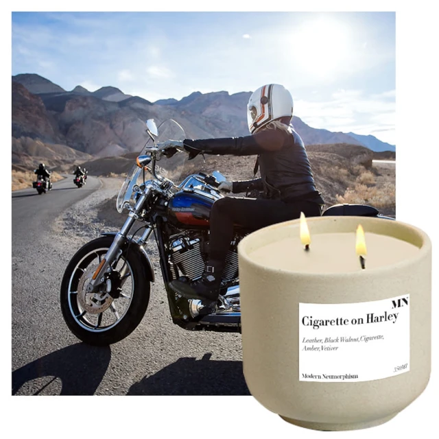 【MN FORMULA】Cigarette on Harley 哈雷上的菸 陶瓷香氛蠟燭 L 350ml