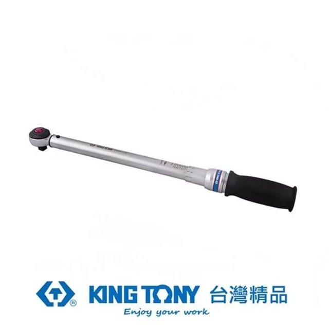 【KING TONY 金統立】專業級工具1/272齒高精密扭力板手40-200N/m(KT3446A-1DG)