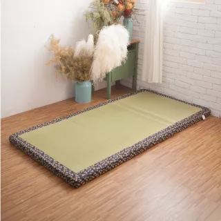 【Lust】3尺日本品質塌塌米柔軟 彈性 透氣床墊/天然手工燈芯草/藺草透氣床(台灣製造)