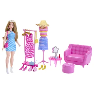 【Barbie 芭比】人偶套裝遊戲組