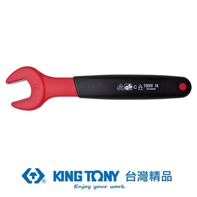 KING TONY 金統立 專業級工具耐電壓單開口扳手17mm(KT10F0VE-17)