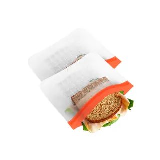 【Prepara】食物保鮮密封夾鏈袋/2入[3號袋]