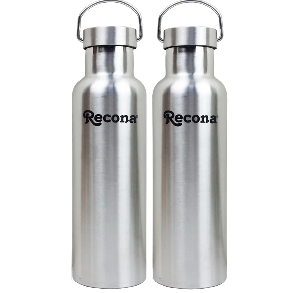 【Recona】304不鏽鋼手提保溫運動瓶750ml-買1送1(隨機出貨)