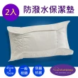 【Comfortsleep】舒適防蹣抗菌枕頭保潔墊-2入(45cm x 75cm)