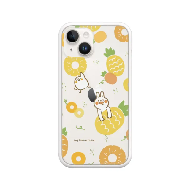 【RHINOSHIELD 犀牛盾】iPhone SE3/SE2/8/7系列 Mod NX手機殼/懶散兔與啾先生-鳳梨(懶散兔與啾先生)