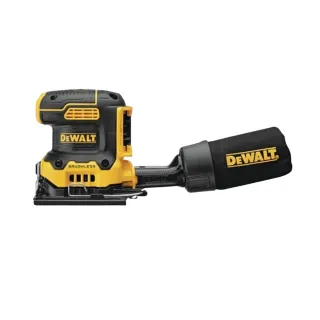 【DEWALT 得偉】20VMax無碳刷1/4砂磨機 空機(DCW 200B)