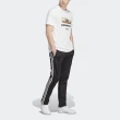【adidas 愛迪達】New Age Tee 男 短袖 上衣 T恤 亞洲版 休閒 經典 復古 純棉 穿搭 白(IC8871)