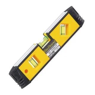 【EBISU】Mini系列-防震強磁水平尺 附磁 200mm(ED-20GDLMY)