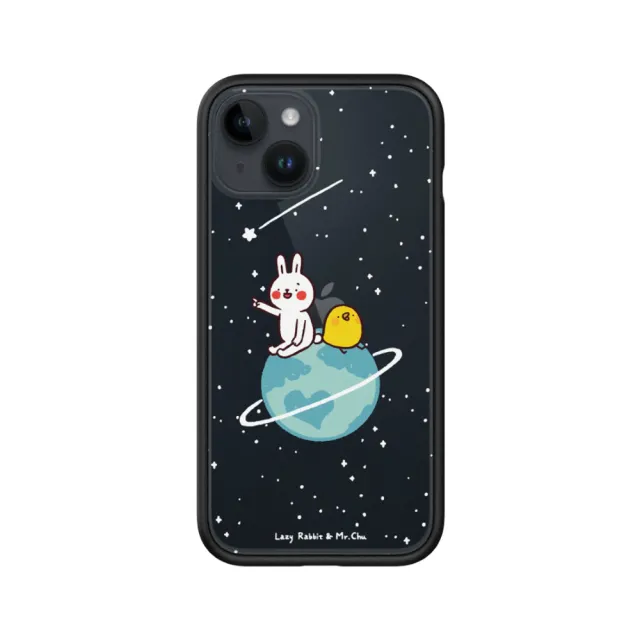 【RHINOSHIELD 犀牛盾】iPhone 11/11 Pro/Max Mod NX手機殼/懶散兔與啾先生-小宇宙(懶散兔與啾先生)