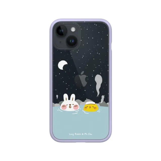 【RHINOSHIELD 犀牛盾】iPhone SE3/SE2/8/7系列 Mod NX手機殼/懶散兔與啾先生-泡溫泉(懶散兔與啾先生)
