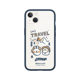 【RHINOSHIELD 犀牛盾】iPhone 13 mini/13 Pro/Max Mod NX手機殼/Let”s travel(懶散兔與啾先生)