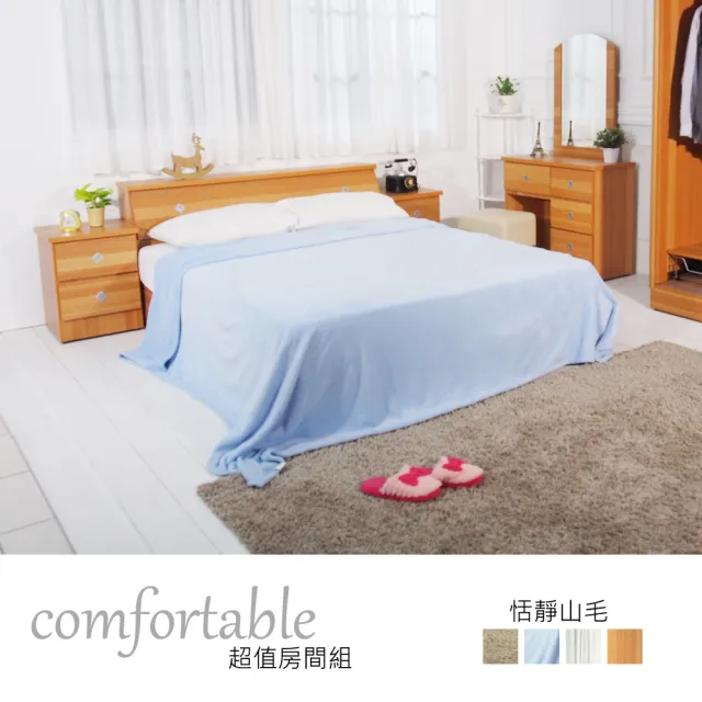【時尚屋】貝絲納床箱型3件房間組-床箱+床底+床墊-四色可選(1WG5-47W+GA14-5)