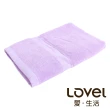 【LOVEL】嚴選六星級飯店素色純棉浴巾/毛巾2件組(共5色)