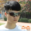 【Mola】摩拉運動太陽眼鏡墨鏡 UV400 男女 輕量 彈性 Swan-bl(跑步高爾夫自行車)