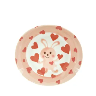 【新食器】日本製甜心兔8吋橢圓餐盤