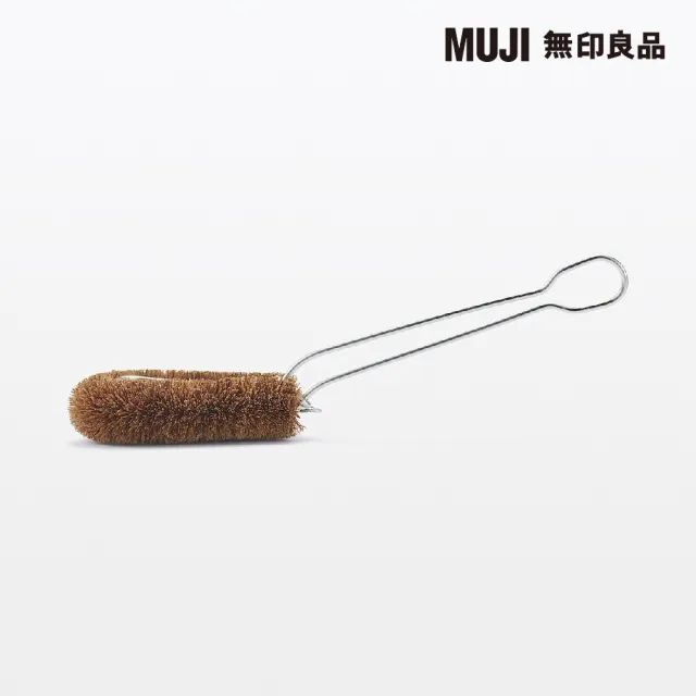 【MUJI 無印良品】長柄椰棕刷框架部分：約22.5 cm 刷子：約寬5×深11×高3 cm