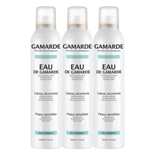 【GAMARDE 珂瑪德】珂瑪德舒緩活泉噴霧250ml 三入組(隨時使用瞬間舒緩保濕)