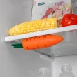 胡蘿蔔造型可黏貼冰箱櫥櫃除臭盒(除味盒2入+替換包4入)