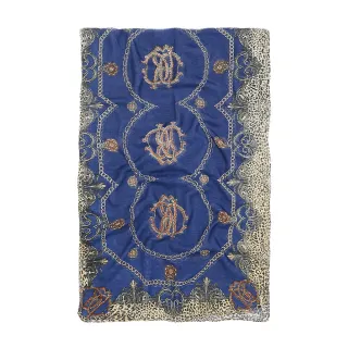 【Sukie】雪紡紗絲巾 豹紋絲巾/復古鍊條豹紋拼接50X150雪紡紗絲巾 圍巾(6色任選)