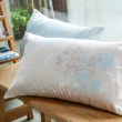 【戀家小舖】100%精梳棉枕套被套床包四件組-特大(夢遊愛麗絲)