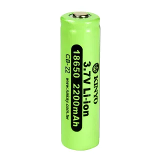 【KINYO】18650充電鋰電池x單入(CB-22)